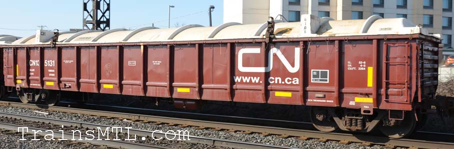 Car/wagon CN135131 right side / coté droit